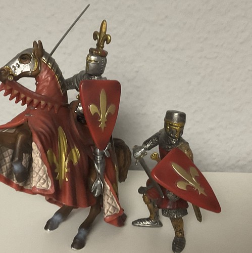 Ritterfiguren schleich aus - 2,