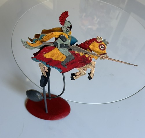 Pendelfigur ritter mit lanze - pendelfigur,